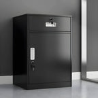 Lockable Fireproof Metal File Cabinet With Versatile Vertical Storage