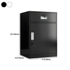 Lockable Fireproof Metal File Cabinet With Versatile Vertical Storage Dimensions
