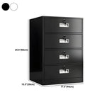 Lockable Fireproof Metal File Cabinet With Versatile Vertical Storage Dimensions