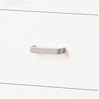 Lockable Wood Filing Cabinet With Shelves, Drawers and Casters