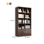 Lockable Wood Office Storage Cabinet With Open Shelves Dimensions