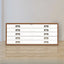 Locking Steel Lateral File Cabinet With 5 Drawers and Label Slots