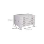Locking Steel Lateral File Cabinet With 5 Drawers and Label Slots Dimensions