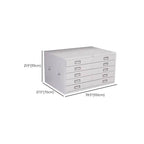 Locking Steel Lateral File Cabinet With 5 Drawers and Label Slots Dimensions