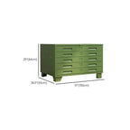 Locking Steel Lateral File Cabinet With 5 Drawers and Label Slots Dimensions