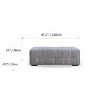 Low-Profile Modular Sofa With Movable Backrests and French Violet Appeal Dimensions