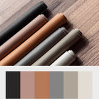 White microfiber leather sofa with minimalist design, measuring 87.8 inches long