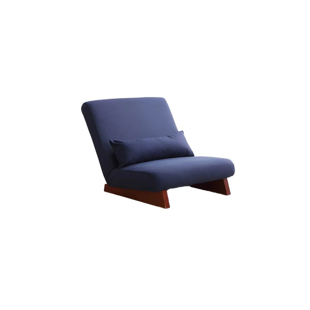 Mid-Century Modern Slipcovered Convertible Accent Chair