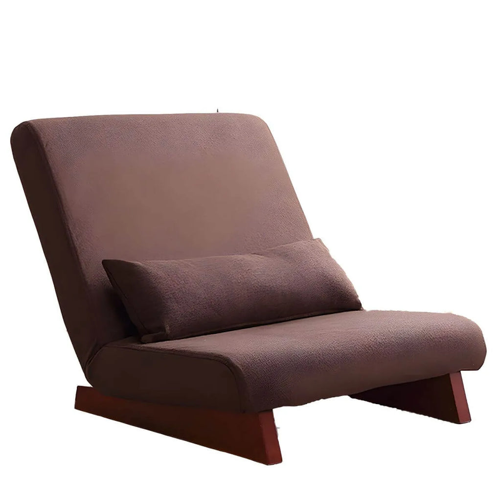 Mid-Century Modern Slipcovered Convertible Accent Chair