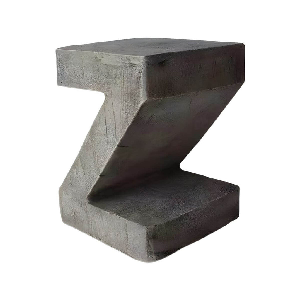Minimalist Concrete Side Table for Compact Living Spaces