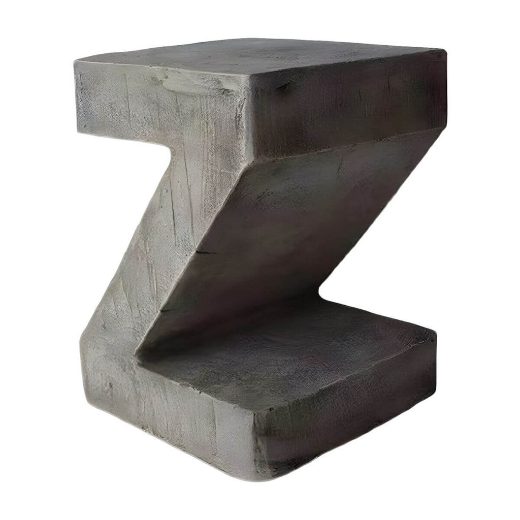 Minimalist Concrete Side Table for Compact Living Spaces