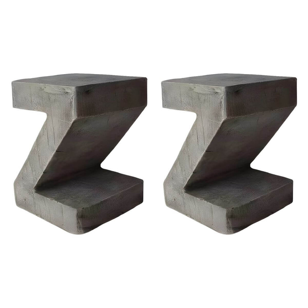 Minimalist Concrete Side Table for Compact Living Spaces