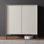 Minimalist Gray Shoe Cabinet in Various Sizes