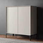 Minimalist Gray Shoe Cabinet in Various Sizes
