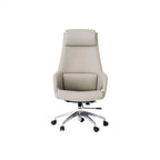 Minimalist High-Back Office Chair Series in Microfiber Leather