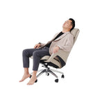 Minimalist High-Back Office Chair Series in Microfiber Leather