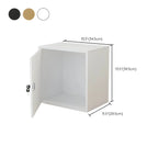 Minimalist Locking Wood File Cabinet With Concealed Door Storage Dimensions
