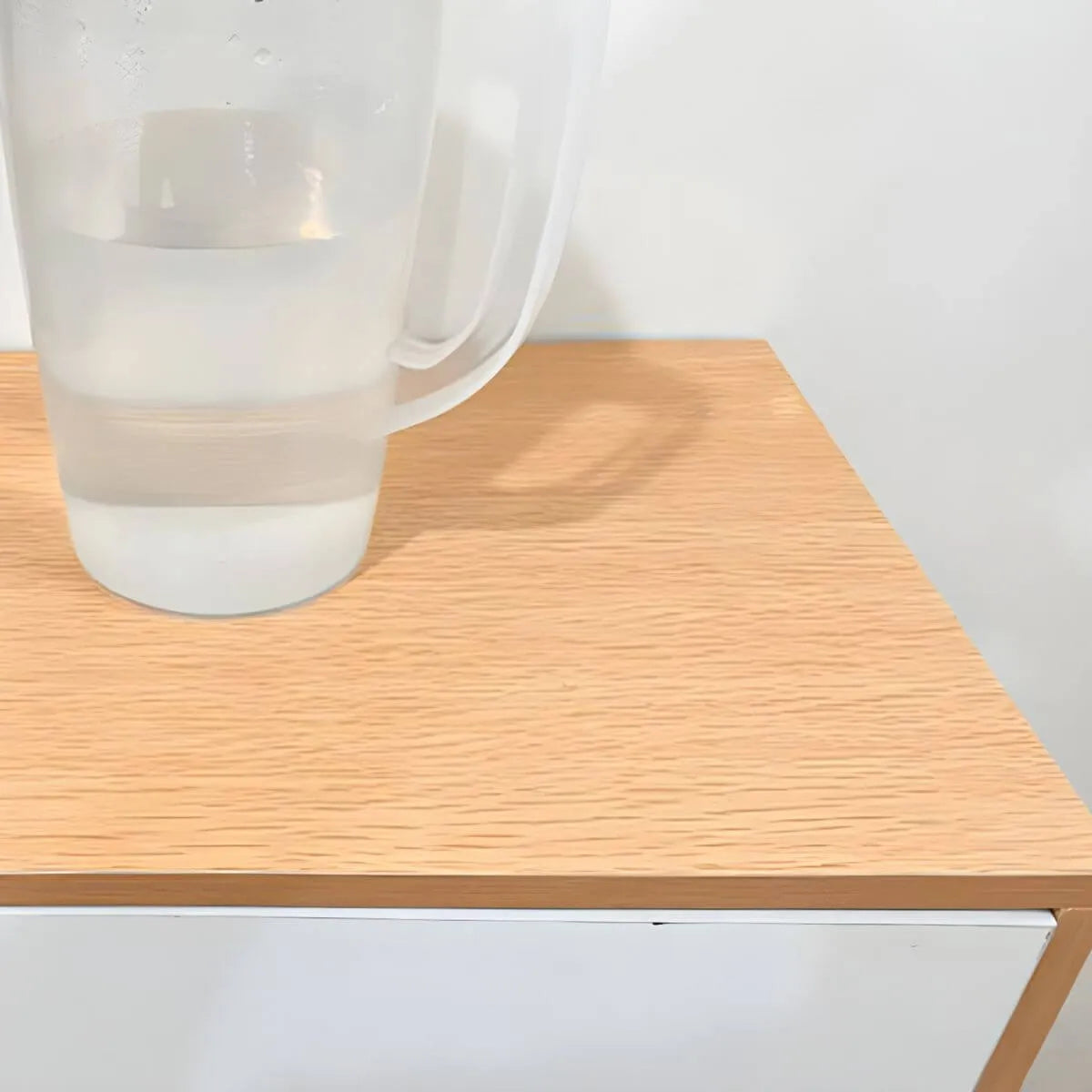 Minimalist Locking Wood Storage Cabinet Series With Shelves
