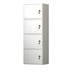 Minimalist Locking Wood Storage Cabinet Series With Shelves
