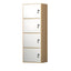 Minimalist Locking Wood Storage Cabinet Series With Shelves