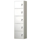 Minimalist Locking Wood Storage Cabinet Series With Shelves