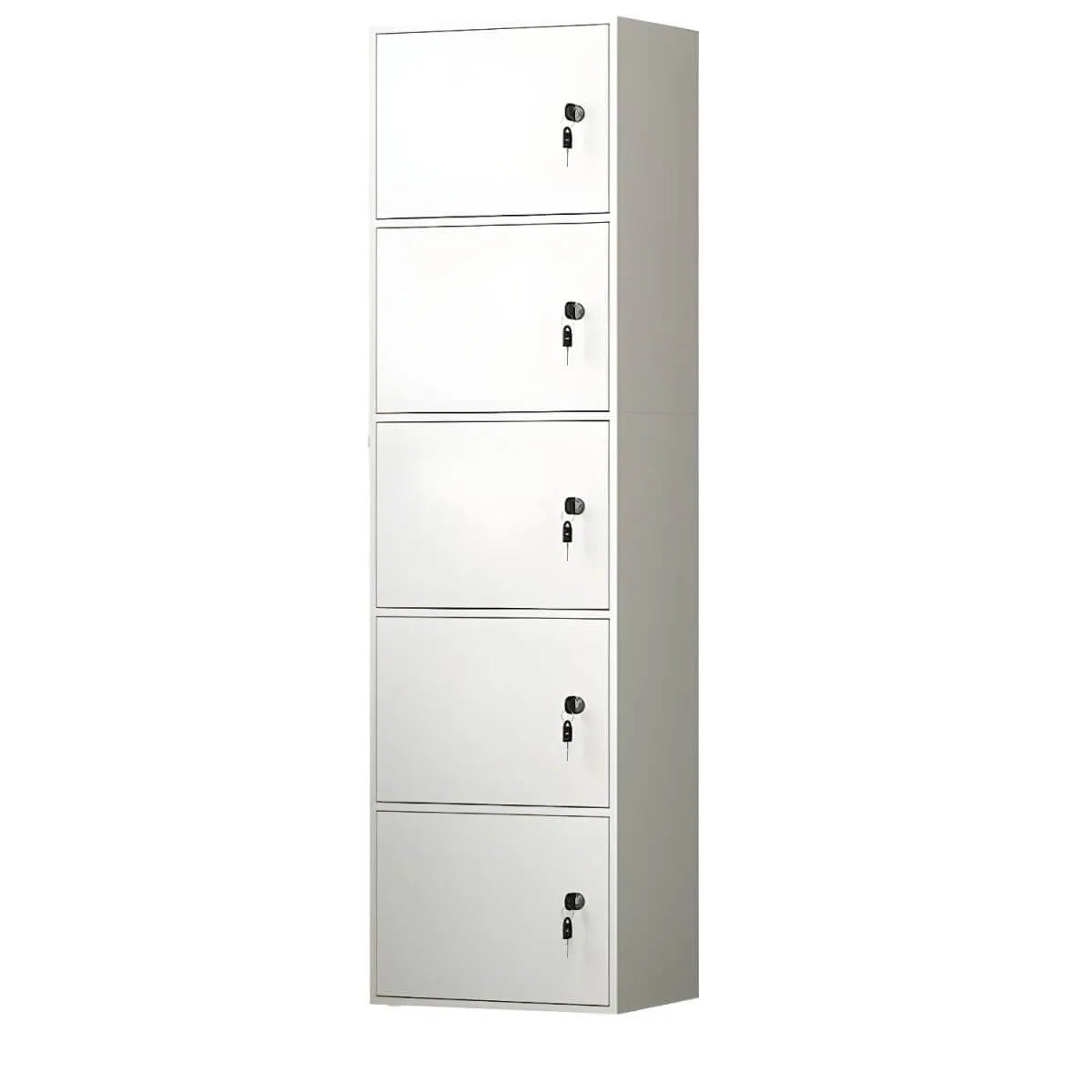 Minimalist Locking Wood Storage Cabinet Series With Shelves