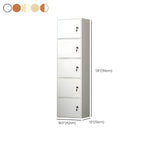 Minimalist Locking Wood Storage Cabinet Series With Shelves Dimensions