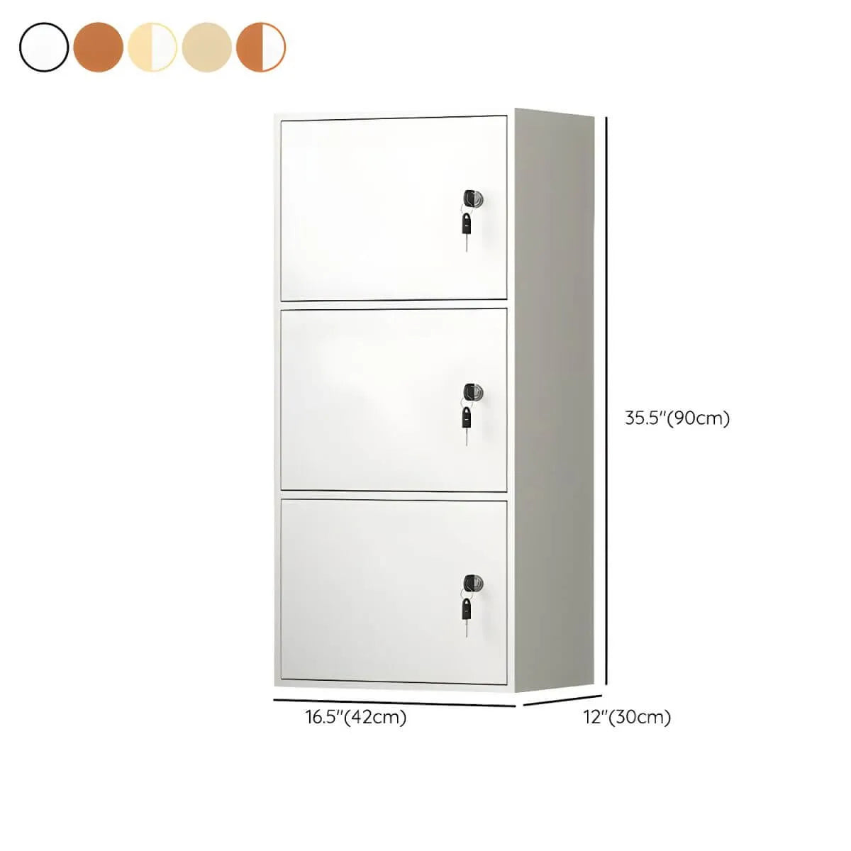 Minimalist Locking Wood Storage Cabinet Series With Shelves Dimensions