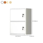 Minimalist Locking Wood Storage Cabinet Series With Shelves Dimensions