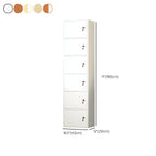 Minimalist Locking Wood Storage Cabinet Series With Shelves Dimensions