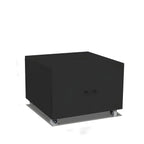 Minimalist Metal Rolling Storage Cabinet With Shelves and Doors