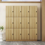 Minimalist Modular Storage Armoire Cabinet With Locking Doors