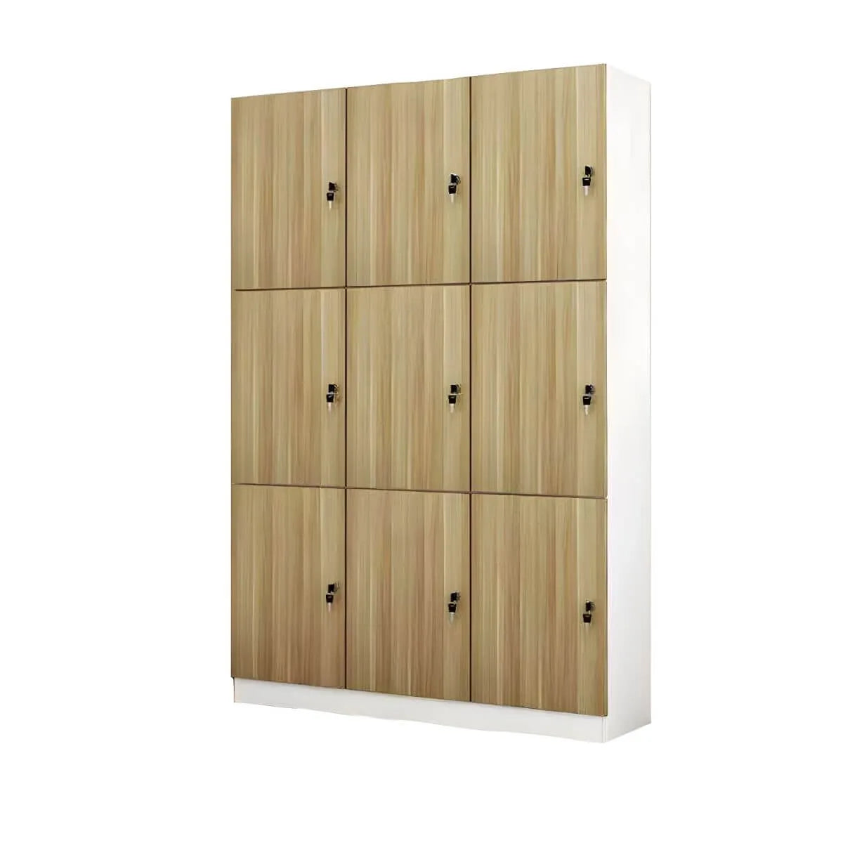 Minimalist Modular Storage Armoire Cabinet With Locking Doors