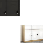 Minimalist Modular Storage Armoire Cabinet With Locking Doors
