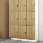 Minimalist Modular Storage Armoire Cabinet With Locking Doors