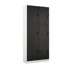 Minimalist Modular Storage Armoire Cabinet With Locking Doors