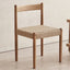 Minimalist Round Table with Comfortable Nesting Chairs