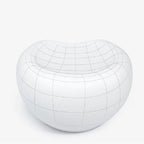 Minimalist Stackable Cat House Stool in Matte PP for Shared Spaces