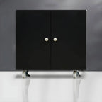 Minimalist Steel Rolling Storage Cabinet With Shelves for Office