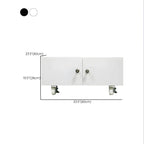 Minimalist Steel Rolling Storage Cabinet With Shelves for Office Dimensions