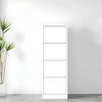 Minimalist Steel Vertical File Cabinet With Locking Drawers