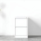 Minimalist Steel Vertical File Cabinet With Locking Drawers