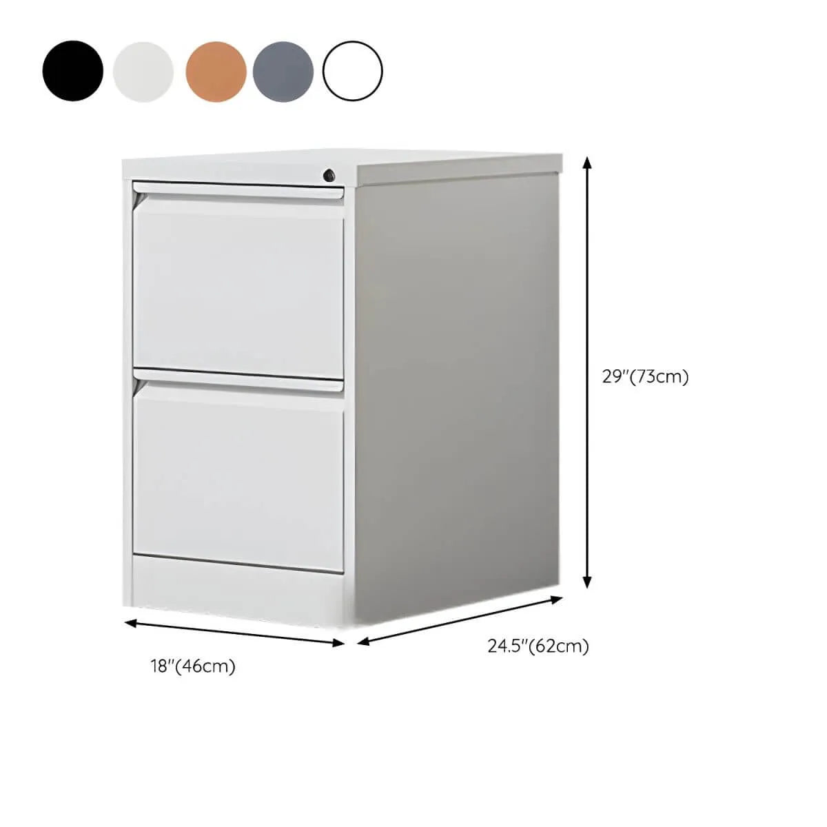 Minimalist Steel Vertical File Cabinet With Locking Drawers Dimensions