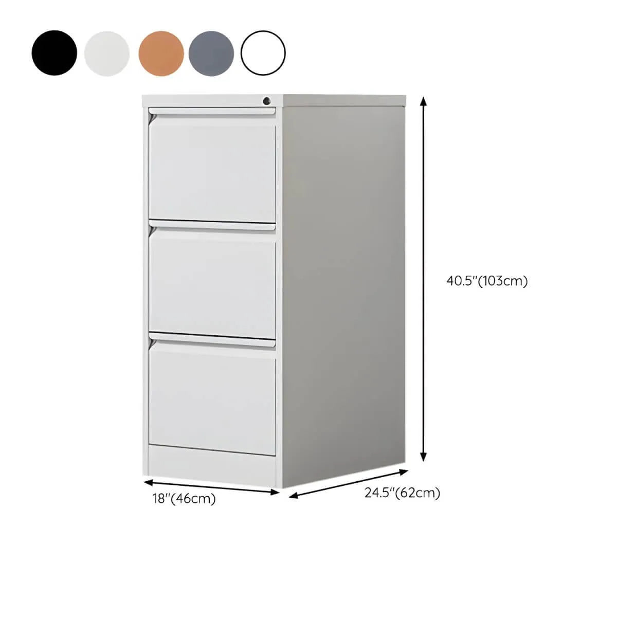 Minimalist Steel Vertical File Cabinet With Locking Drawers Dimensions