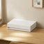 Minimalist White Desktop File Cabinet With Drawers and Top Storage