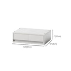 Minimalist White Desktop File Cabinet With Drawers and Top Storage Dimensions