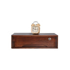 Minimalist Wood Filing Cabinets With Locking Drawers and Shelf