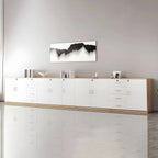 Minimalist Wood Lateral File Cabinet With Locking Storage