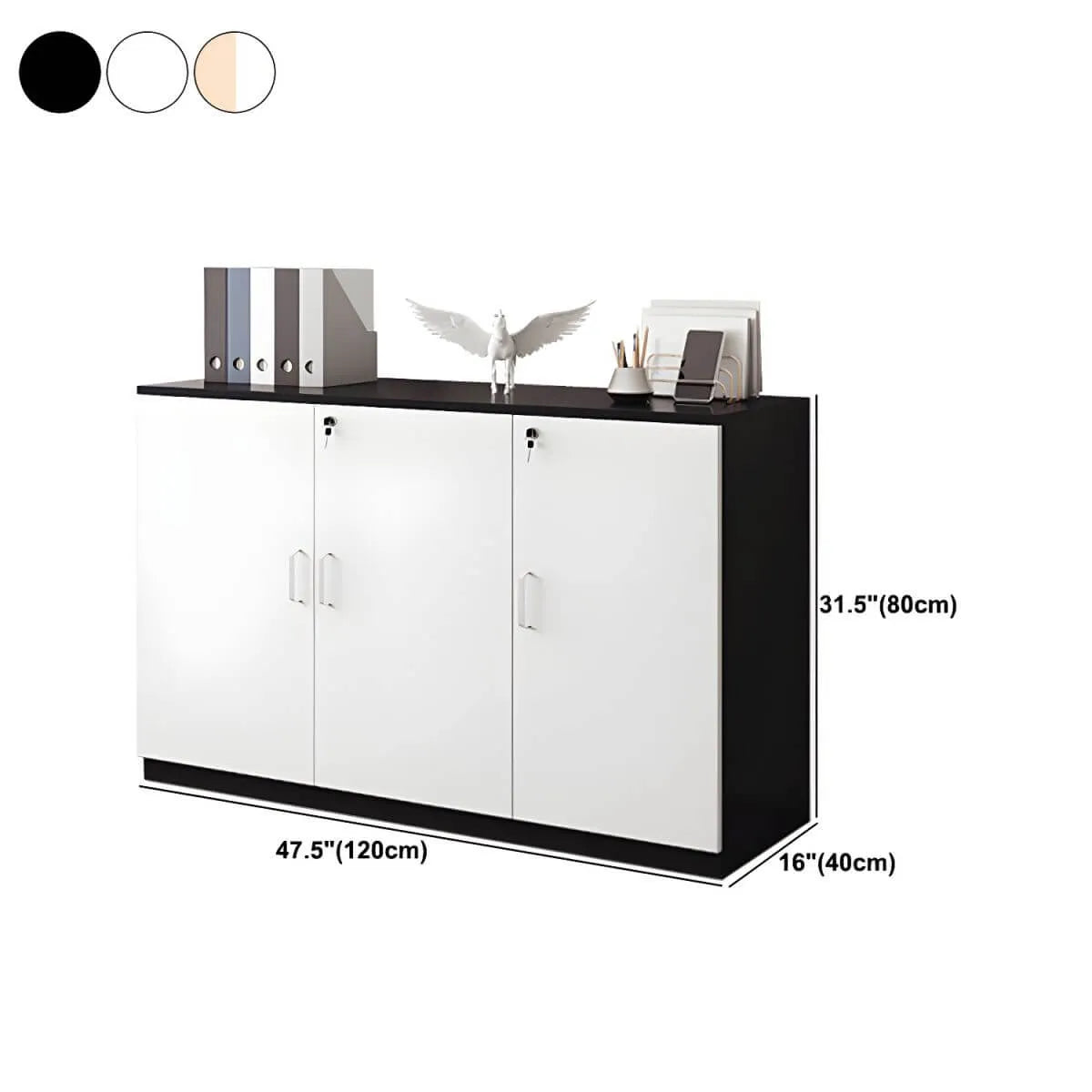 Minimalist Wood Lateral File Cabinet With Locking Storage Dimensions