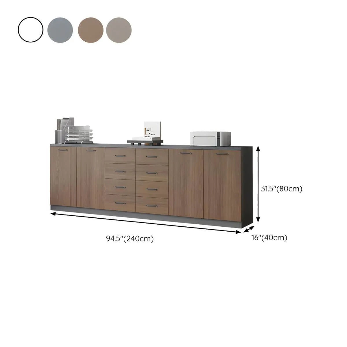 Minimalist Wood Lateral File Cabinet With Shelves And Drawers Dimensions